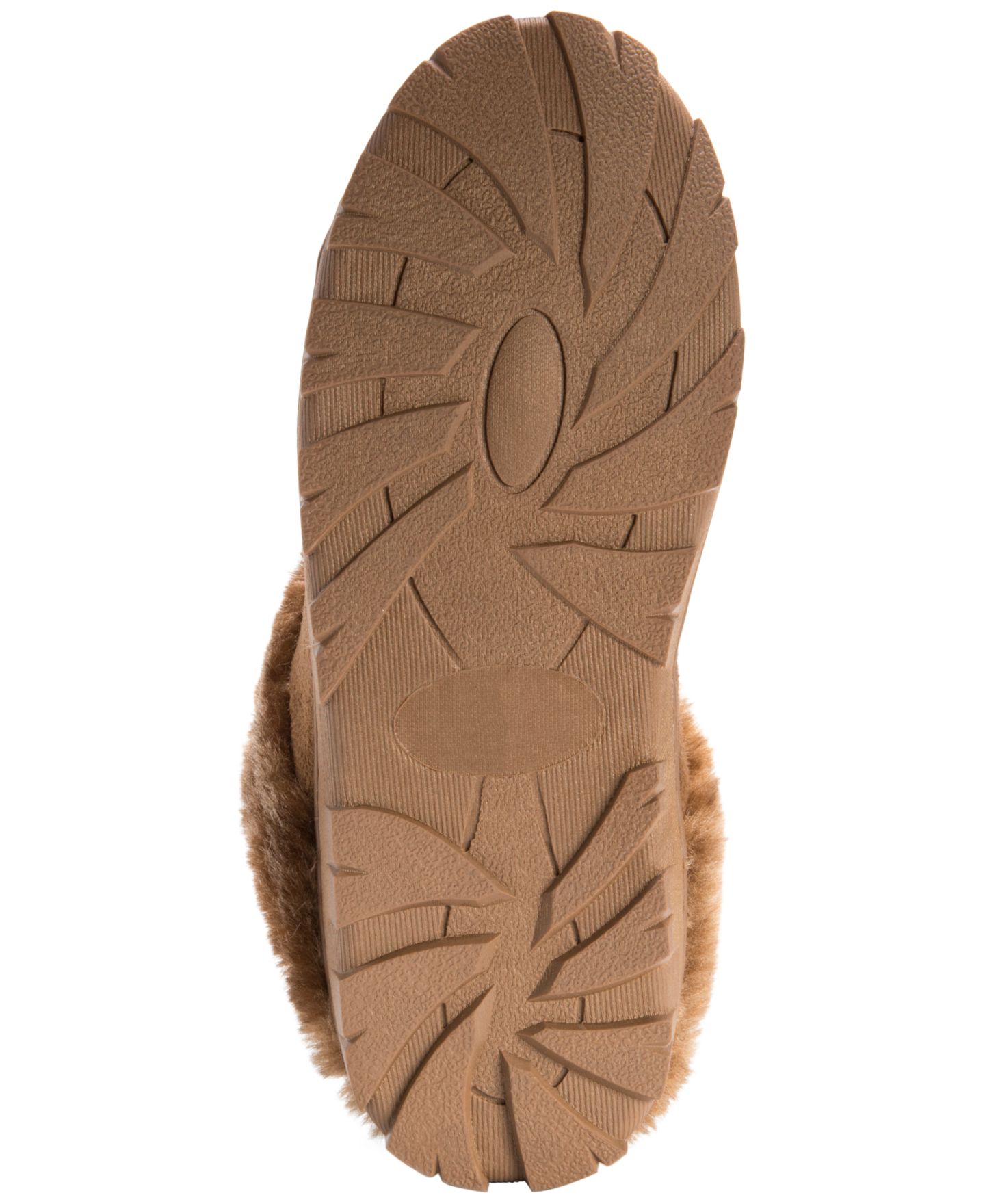 Женские сабо MUK LUKS Faux Suede Clog Slippers, цвет: Коричневый — фото 8
