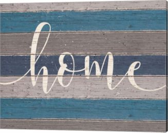 Home Script By Jo Moulton Canvas Art - Macy's