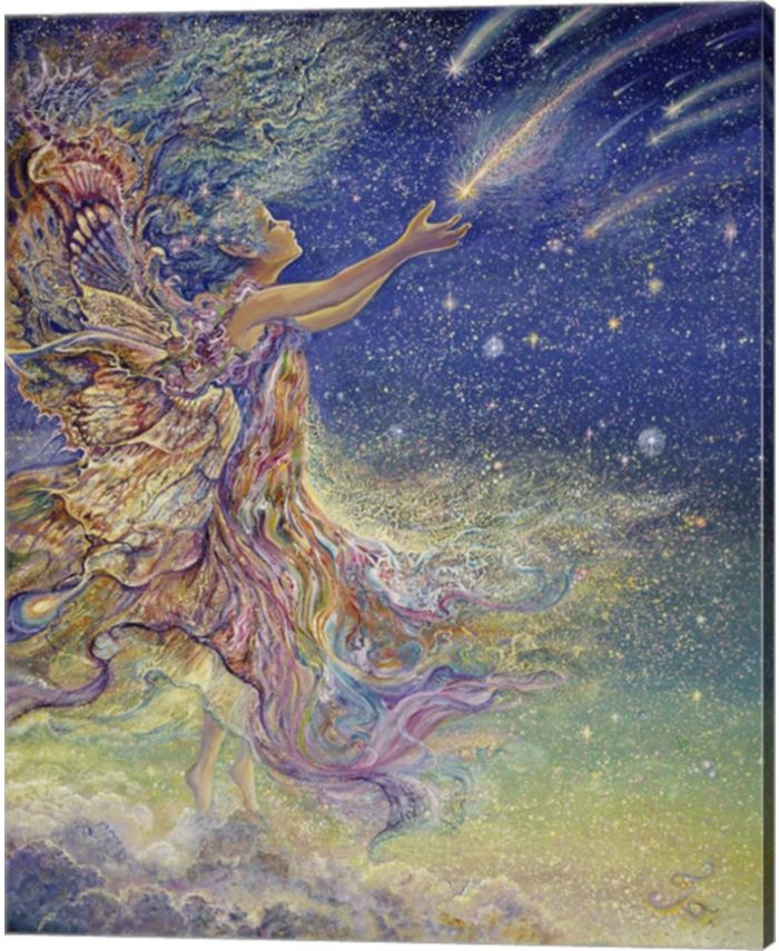 Metaverse Catch A Falling Star By Josephine Wall Canvas Art & Reviews - Home - Macy's