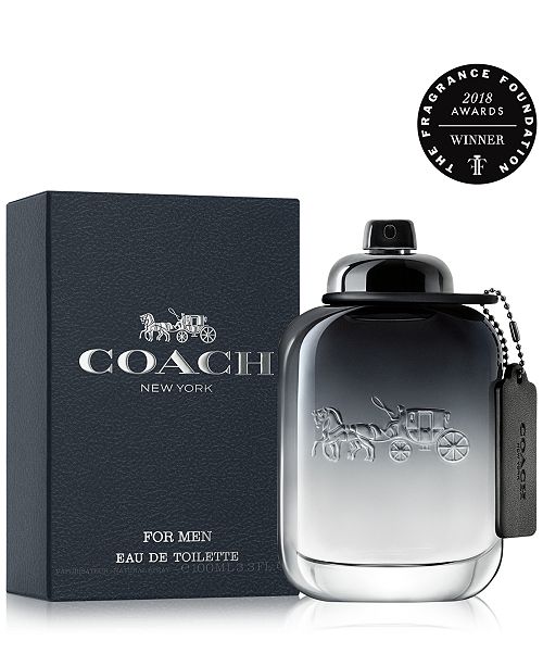 COACH FOR MEN Eau de Toilette Spray, 3.3 oz. Shop All Brands Beauty