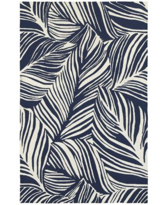 Tommy Bahama Home - Atrium Indoor/Outdoor 51105 Blue/Ivory 5' x 8' Area Rug