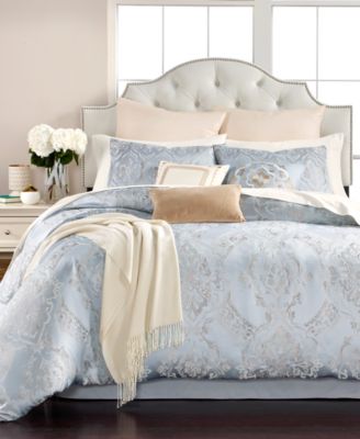 Martha Stewart Collection - Metallic Medallion 14-Pc. California King Comforter Set
