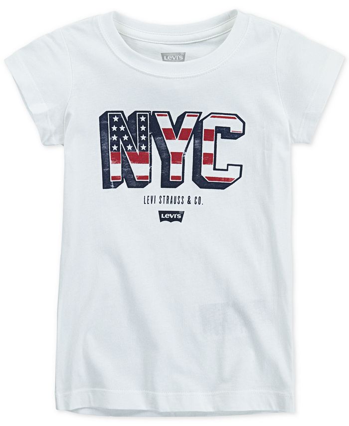 Levi's Toddler Girls NYC Cotton T-Shirt - Macy's