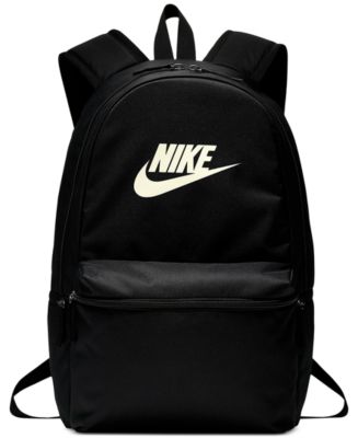 Nike Heritage Metallic-Logo Backpack - Macy's