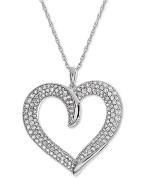 image of Diamond Pave Heart 18