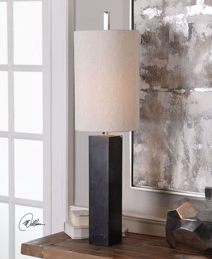 Uttermost Delaney Marble Column Accent Lamp Macy's