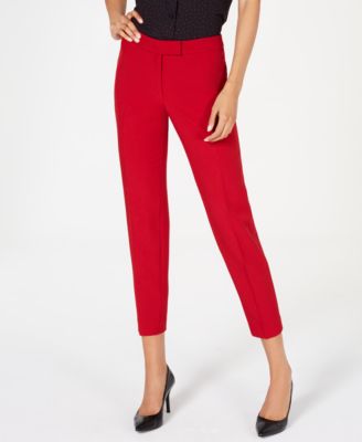 anne klein red pants
