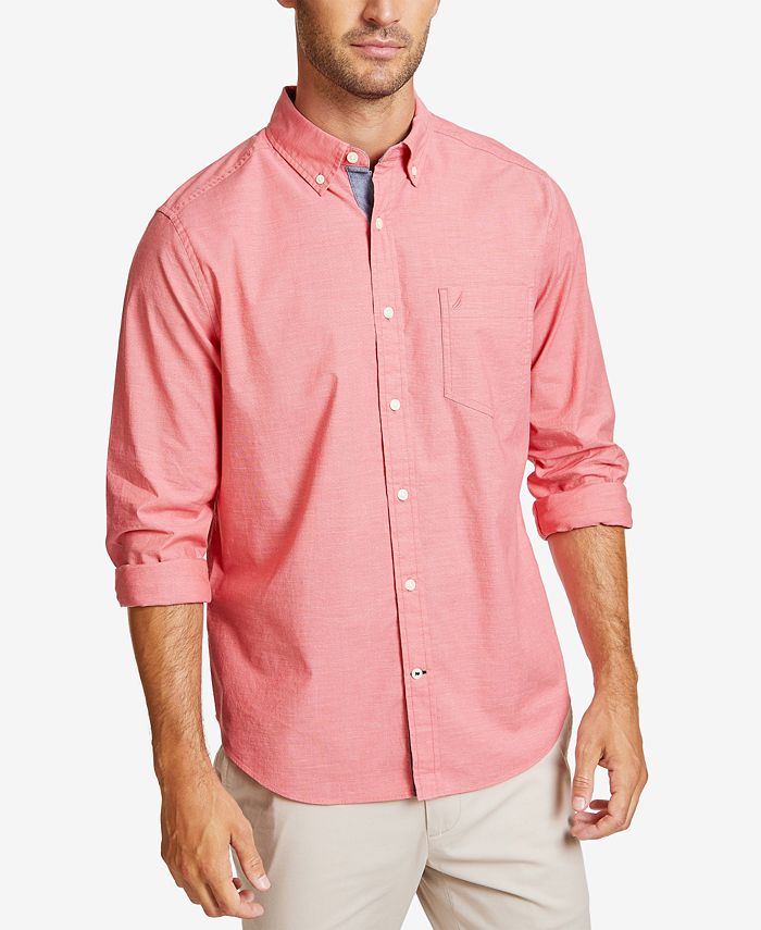 Nautica Men's Solid Fade Shirt - Macy's