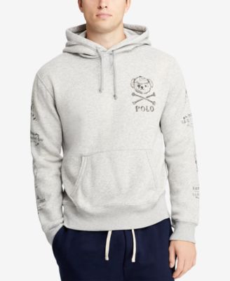 grey polo bear hoodie