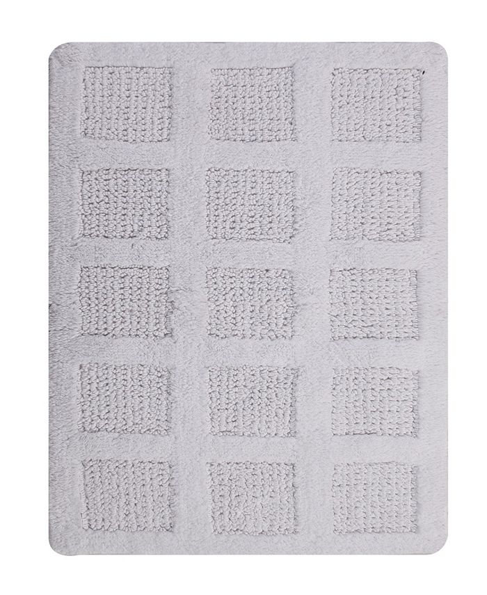 Perthshire Platinum Collection Square 20x30 Cotton Bath Rug