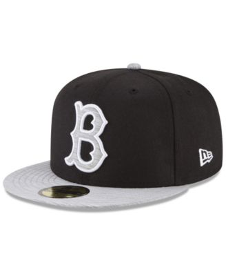 New Era Brooklyn Dodgers Black Heather Coop 59FIFTY Fitted Cap - Macy's