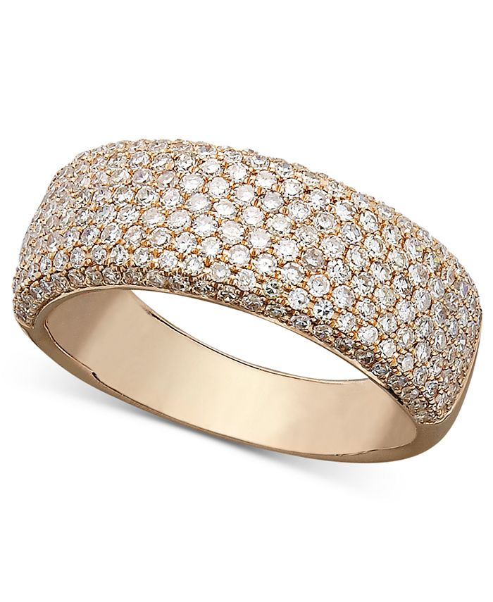 EFFY Collection Trio by EFFY Diamond Diamond Pave Ring 1 ct