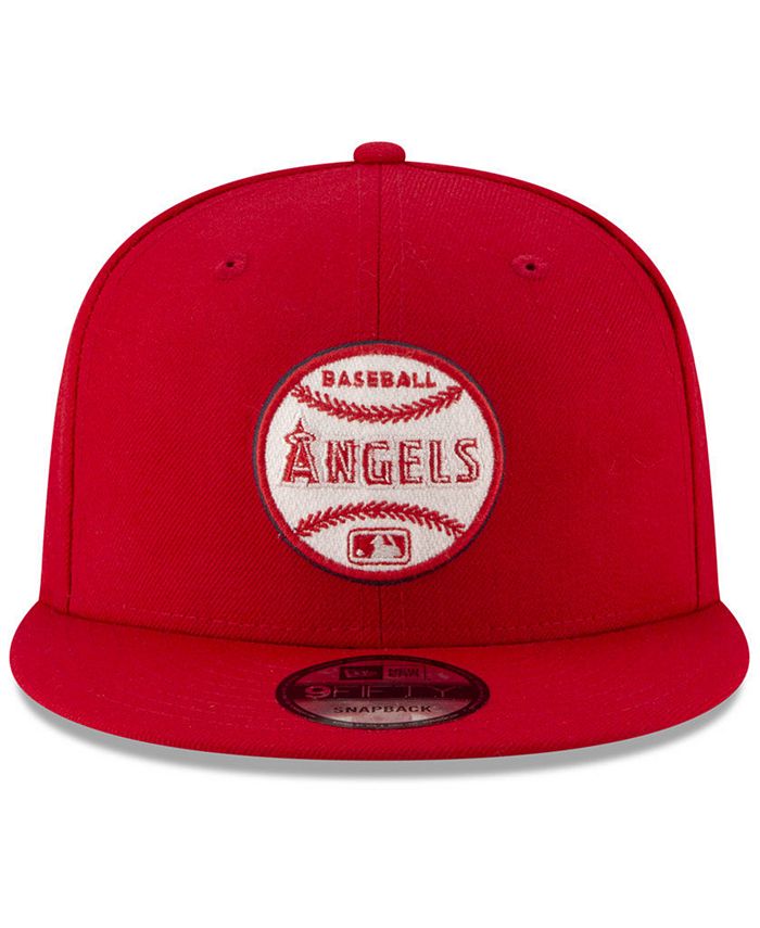 New Era Los Angeles Angels Vintage Circle 9FIFTY Snapback Cap - Macy's
