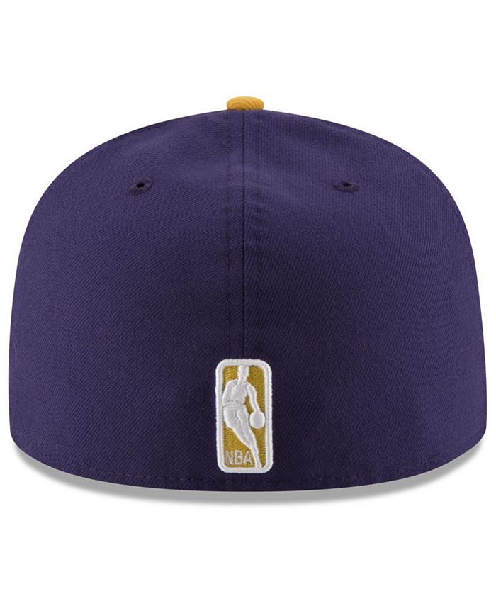 New Era Los Angeles Lakers Basic 2 Tone 59FIFTY Fitted Cap & Reviews ...