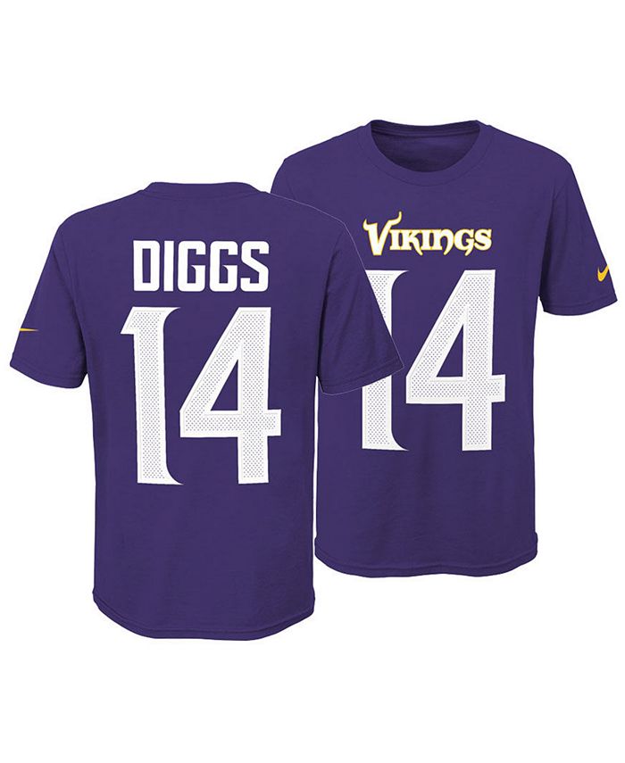 Women's Minnesota Vikings Stefon Diggs Nike White Game Jersey