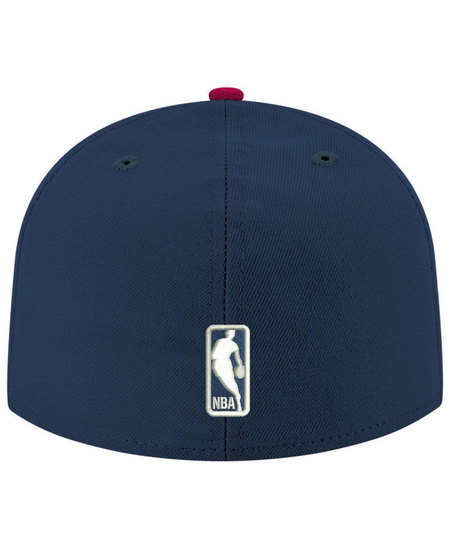 Мужская кепка New Era Denver Nuggets Basic 2 Tone 59FIFTY Fitted — фото 4