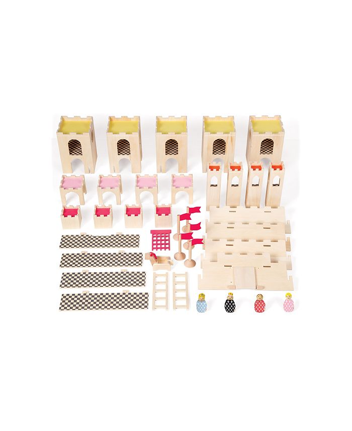 Manhattan Toy Company Manhattan Toy Mio Wooden Castle Horse 4 People