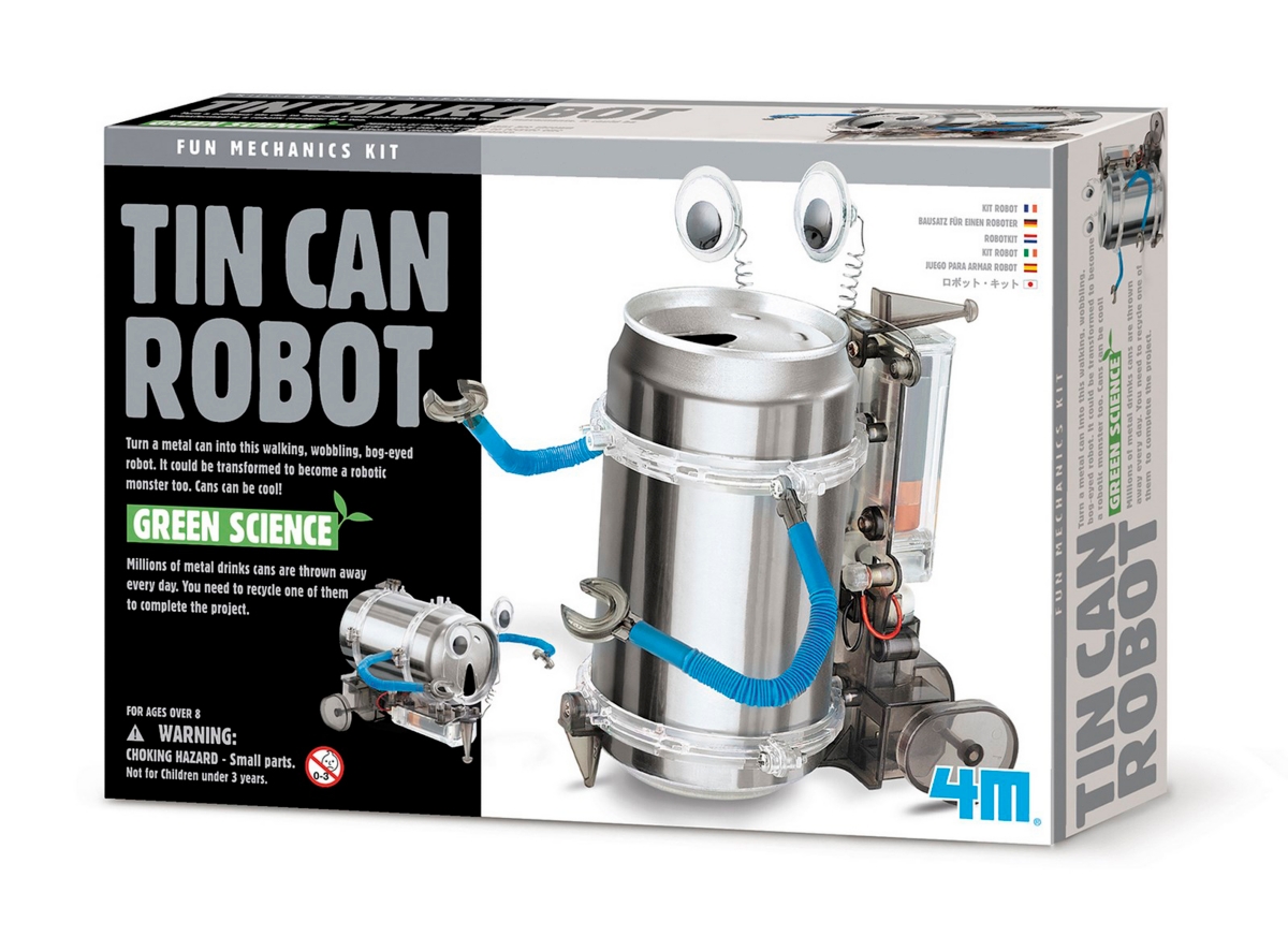 4m Tin Can Robot Scient Kit Stem In Multi