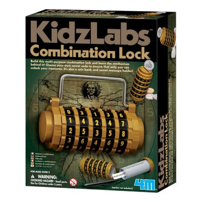 4M Kidzlabs Combination Lock Kit