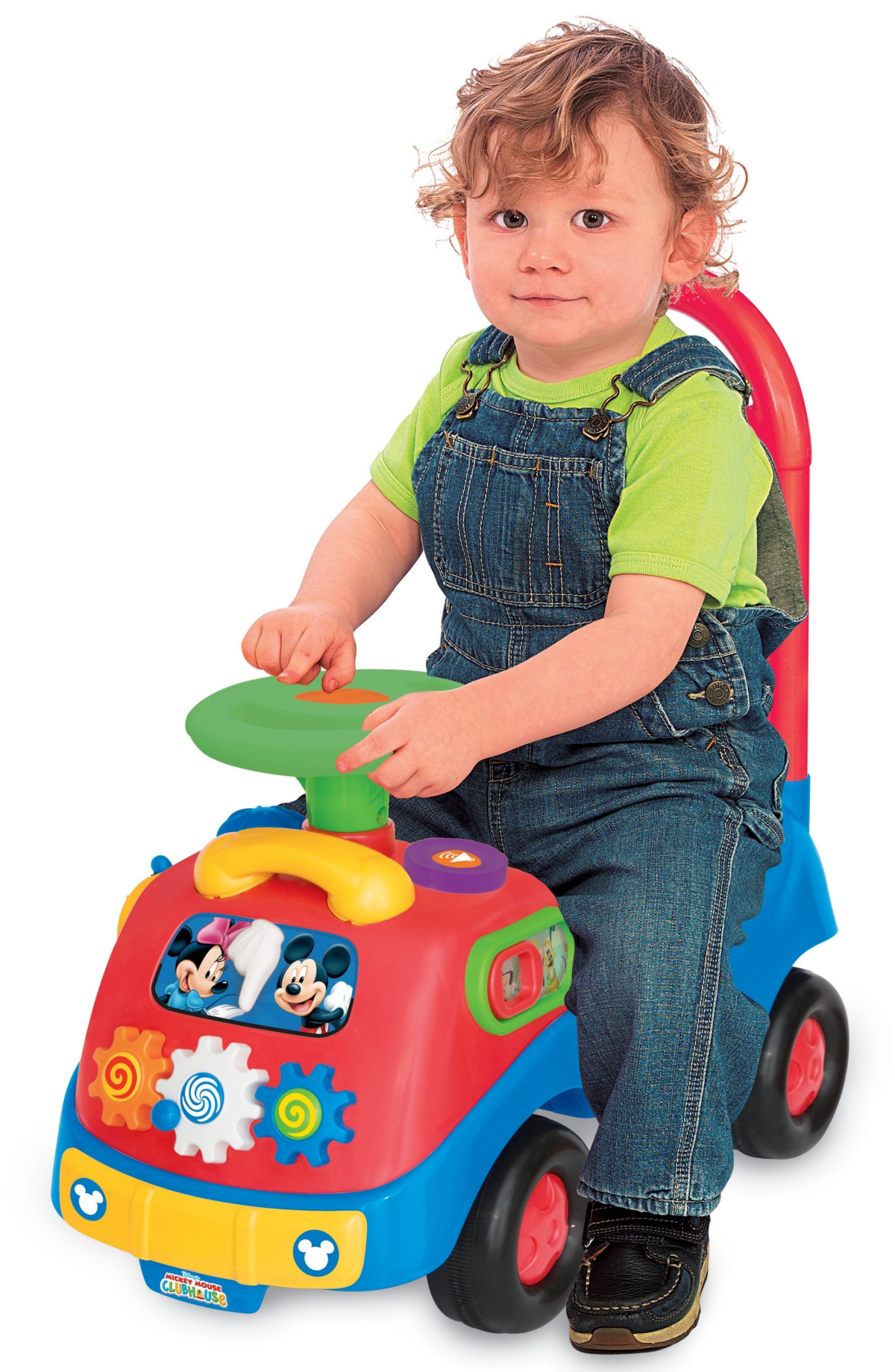 Kiddieland Disney Mickey And Friends Activity Gears Ride On Mickey Mouse In Multi