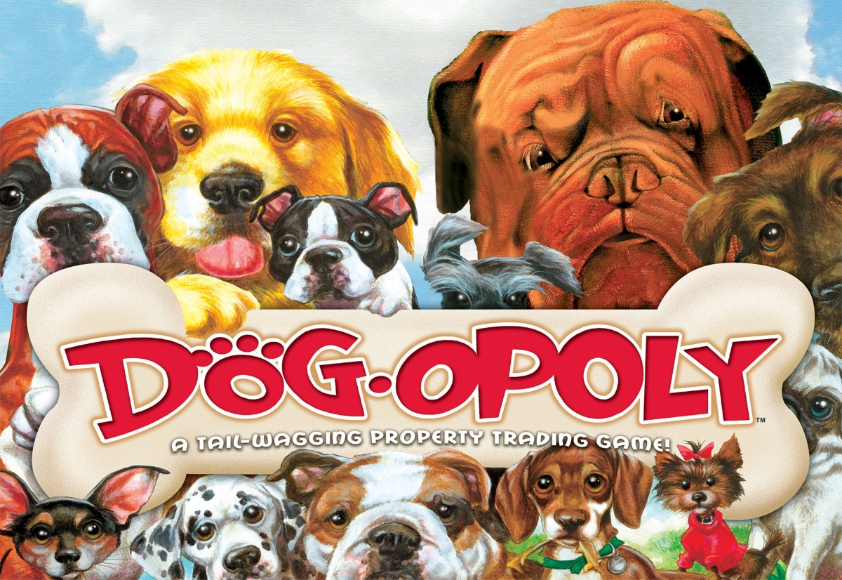 Shop Masterpieces Puzzles Late For The Sky Dog-opoly Game In Multi
