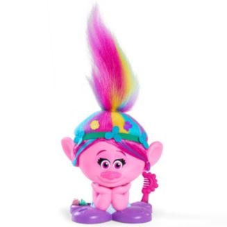 Just Play Dreamworks Trolls True Colors Poppy Styling Head Rainbow Hair ...