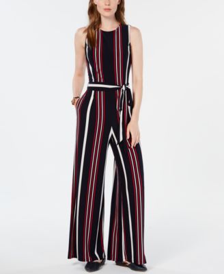 Tommy Hilfiger Signature Stripe Jumpsuit Created for Macy s Macy s