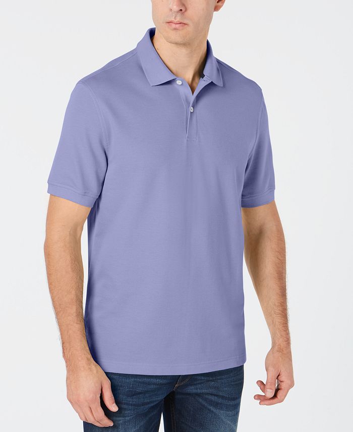 Club Room Men's Classic Fit Performance UPF Polo, Created for Macy's ...