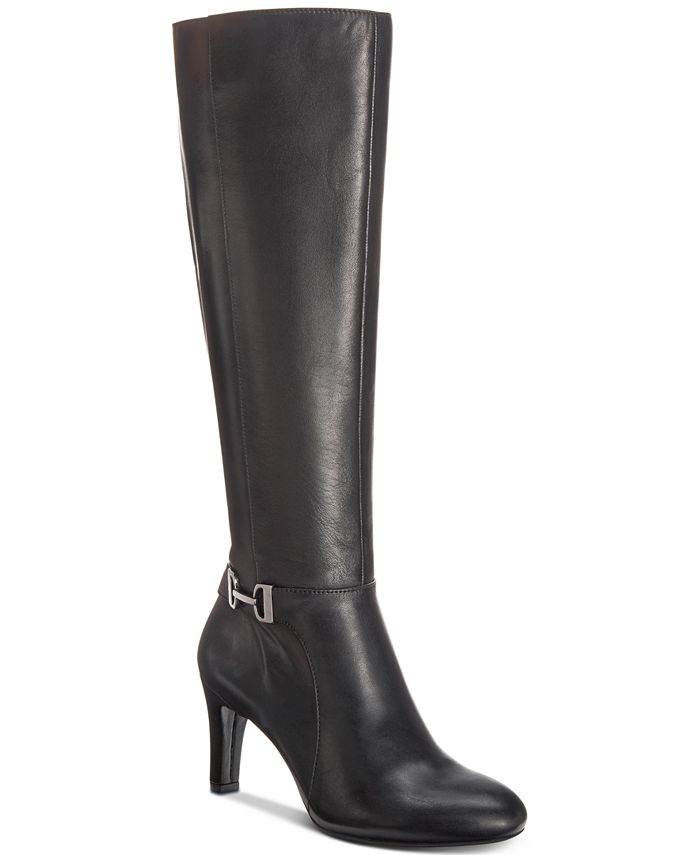 Alfani Women's Step 'N Flex Wide-Calf Perrii Boots, Created for Macy's ...