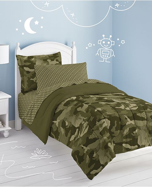 Dream Factory Geo Camo Full Comforter Set Reviews Comforters