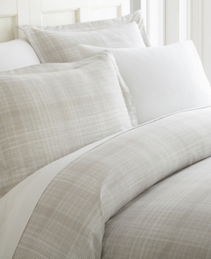 Ienjoy Home Elegant Designs Patterned Duvet Cover Set, Twin/twin Xl In Grey Thatch