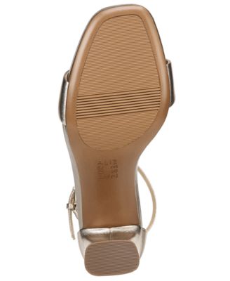 Women's Joy Square Toe Ankle Strap Dress Sandals