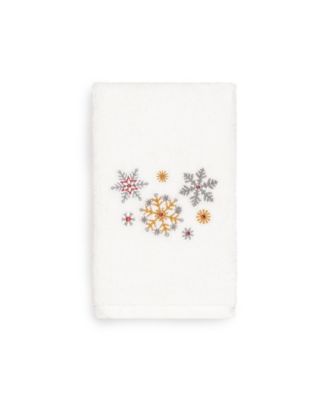 Christmas Snowfall 100% Turkish Cotton Hand Towel