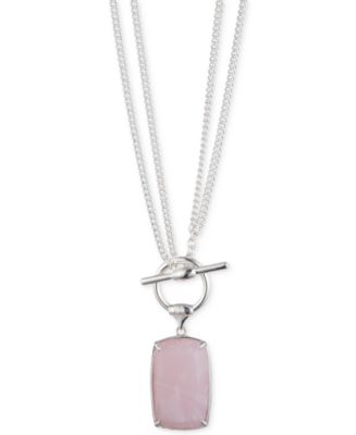 Lauren Ralph Lauren Stone Convertible Pendant Necklace, 18