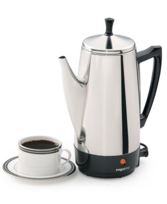 2 to 12-Cup Stainless Steel Percolator