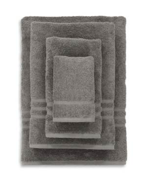 Linum Home Denzi 4-pc. Towel Set Bedding In Dark Grey