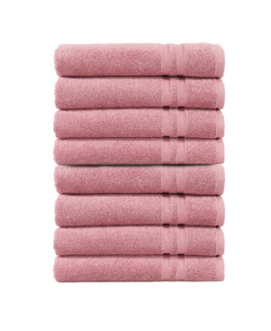 Linum Home Denzi 8-pc. Hand Towel Set Bedding In Pink