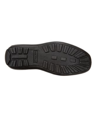 Deer Stags Kinder Monk-Strap Loafer – Unisex, Aus Kunstleder, Mit Verstecktem Klettverschluss, Für Festliche Anlässe