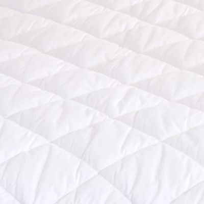 Regal Waterproof Allergen Barrier 233 Thread Count Cotton Top Mattress Pad, Twin XL