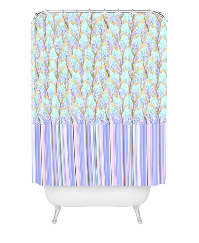 Deny Designs Iveta Abolina Hyper Fish Scale Shower Curtain Macy's