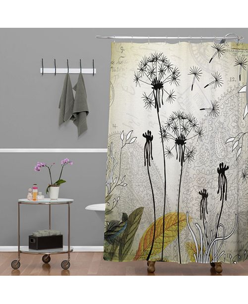 Deny Designs Iveta Abolina Purple Rain Shower Curtain & Reviews Shower Curtains Bed & Bath