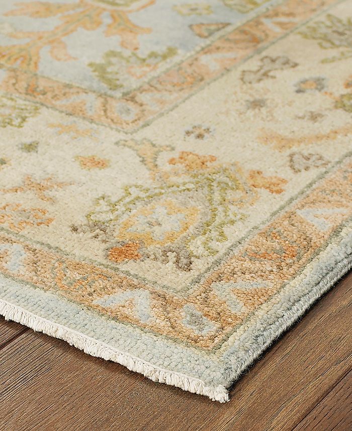 Tommy Bahama Home Palace 10304 Blue/Sand 10' x 14' Area Rug & Reviews