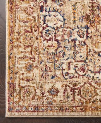 Taza Heriz 2' 3" x 7' 6" Runner Rug