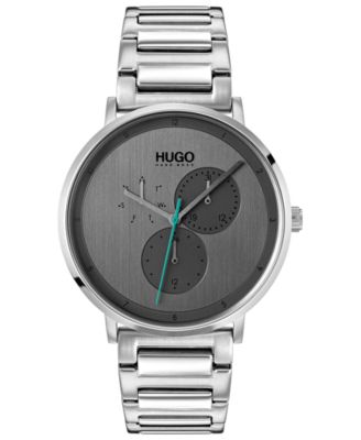HUGO - Men's #Guide Ultra Slim Stainless Steel Bracelet Watch 40mm