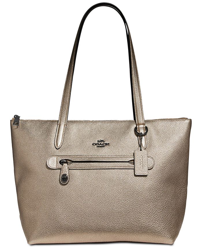 Macys coach sales taylor tote