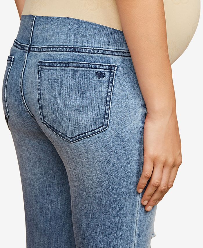 Jessica Simpson Maternity Cropped Jeans Macy's