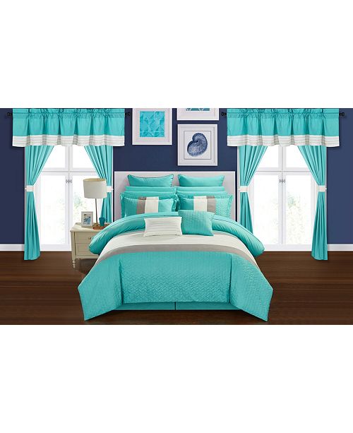 Chic Home Vixen 24 Pc Queen Comforter Set Reviews Bed In A Bag