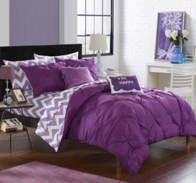 Chic Home - Louisville 9-Pc. Bed In a Bag Comforter Sets