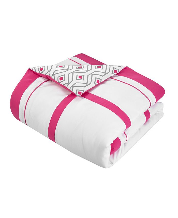 Chic Home Beckham 7-Pc Twin Comforter Set & Reviews - Comforter Sets ...