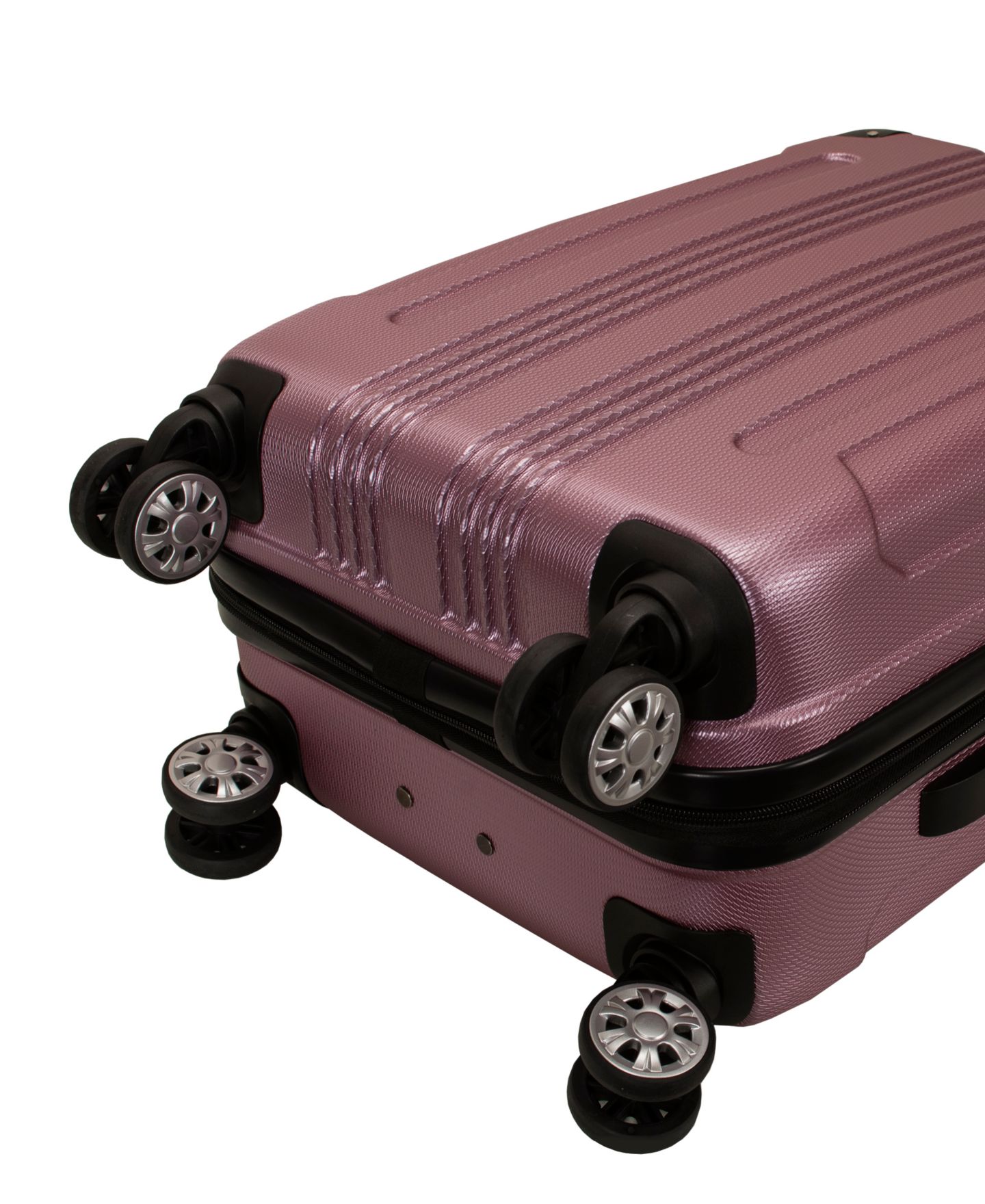Чемодан Rockland Sonic 20" Hardside Carry-On Spinner, цвет: Розовый — фото 5